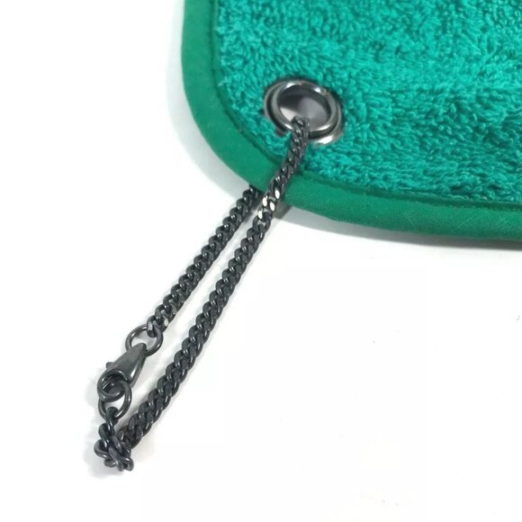 HERMES vintage Bird pattern Hand Towels Interior towel cotton Green/yellow - Picture 6 of 8